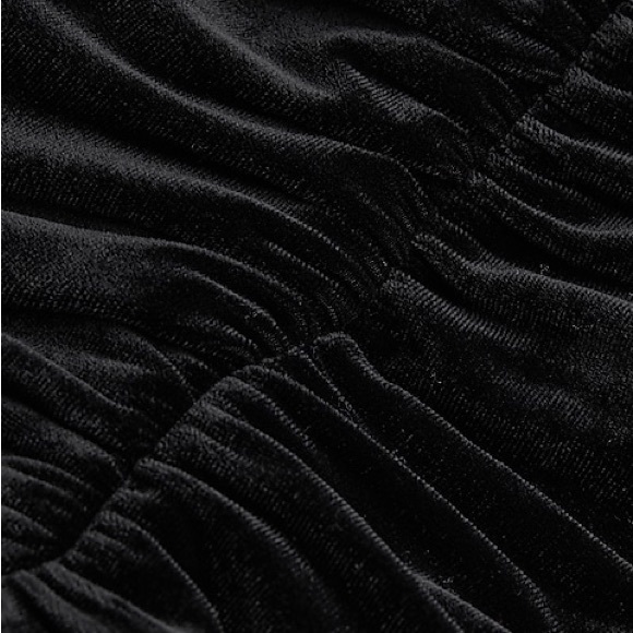 Express | Velvet Open Back Jumpsuit | Size M - Picture 9 of 9